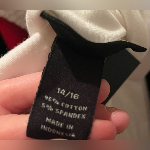 NWT Lane Bryant Sz 14/16 White Maxi Skirt - Picture 6 of 8